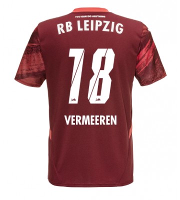 RB Leipzig Arthur Vermeeren #18 Replika Udebanetrøje 2024-25 Kortærmet